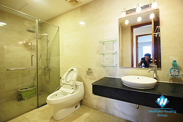 Spacious well finished apartment for rent in Ciputra, Tay Ho